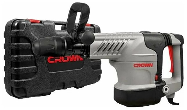 Молоток отбойный электр CROWN CT18123V BMC, 1500Вт,SDS-Max, 1900/мин, 8-25Дж, 10.96кг