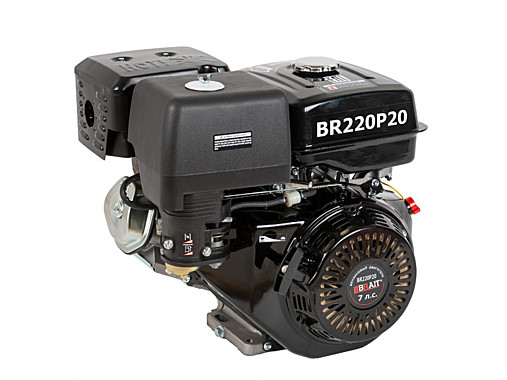 Двигатель BRAIT BR 220P20 (7л.с,диаметр вала 20мм,длина 53мм)