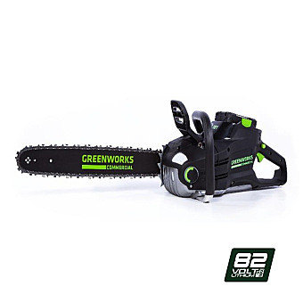 82В Цепная пила акк. GC82CS25, 46см б/щ (без АКБ и ЗУ) GREENWORKS