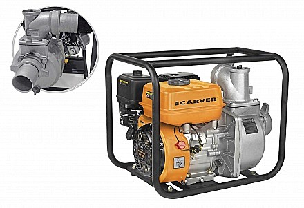 Мотопомпа Carver CGP 6080 (4-х такт., 5,2 кВт/7,0л.с.)