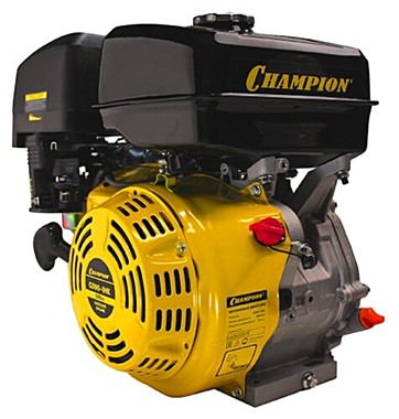 Двигатель CHAMPION G390-1HK (13лс/9,6кВт 389см?  25,4мм шпонка 30кг)