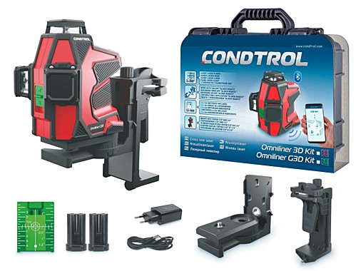 Лазерный нивелир CONDTROL Omniliner G3D KIT